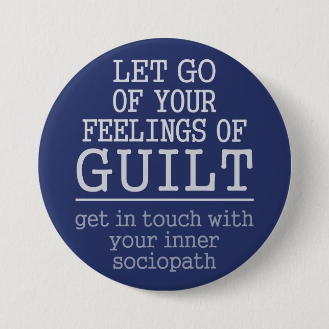 Lustigt självkunskapsknappar knapp (Framsida)