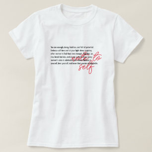Lustigt självständig anteckning - Motiveringsposit T Shirt