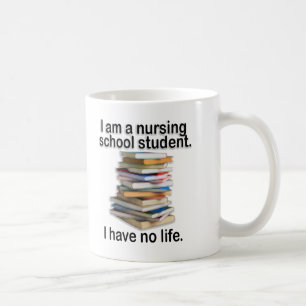 Lustigt sjukkassaskolan Student Kaffemugg