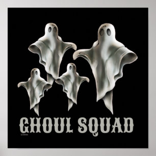 Lustigt skådespel i GHOUL SQUAD Poster
