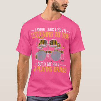 Lustigt skådespel i huvudet jag spelar doktor. t shirt