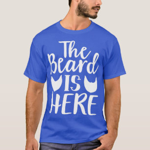 Lustigt skägg För manar skägget är här T Shirt