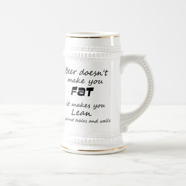 Lustigt skämt med ölcitat novelty stein slogan mug sejdel (Höger)