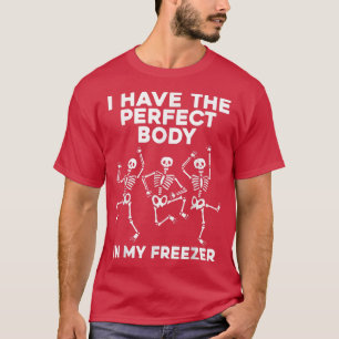 Lustigt Skeleton Dancing... Jag har Perfekten i kr T Shirt
