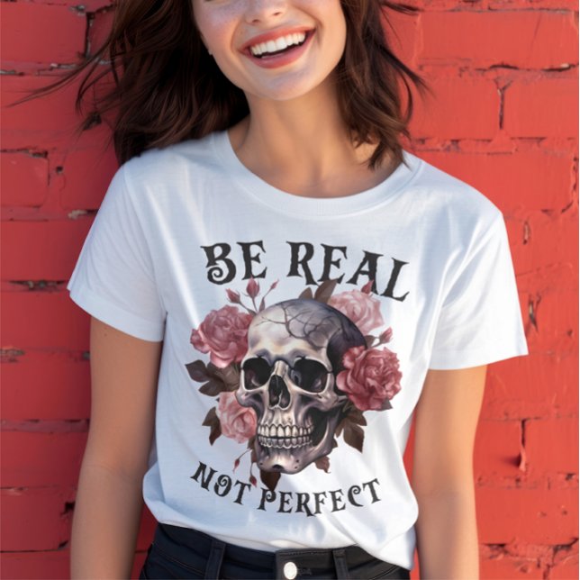 Lustigt Skeleton Tee with Quote, Skeleton T-shirt (Skapare uppladdad)