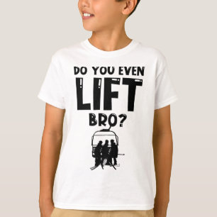 Lustigt Ski gör du till och med Hiss-snäckor T Shirt
