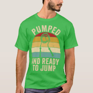 Lustigt Skipping Rope Jumping Rope Jump Rope Pumpe T Shirt