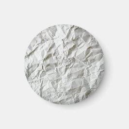 Lustigt skrynkligt pappert magnet