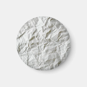 Lustigt skrynkligt pappert magnet