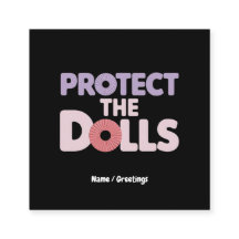 Lustigt skydd Dolls: Trans Women Solidarity