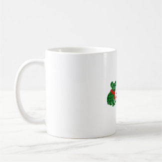 Lustigt slag jul - hem Kids Hand Dawn Al Kaffemugg