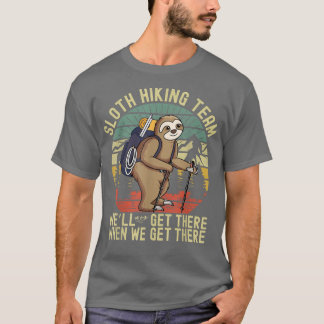 Lustigt Slagglänsningslag vi kommer dit när vi går T Shirt