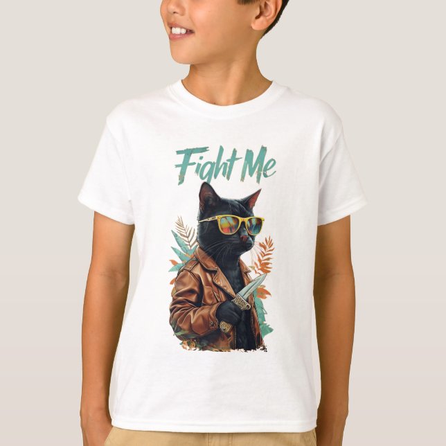 Lustigt slåss mot mig inosuke t shirt (Framsida)