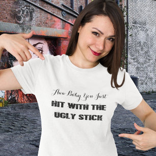 Lustigt ・ Slått med den fuktiga pennan T-shirt