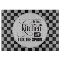 Lustigt slicka ord konst köket