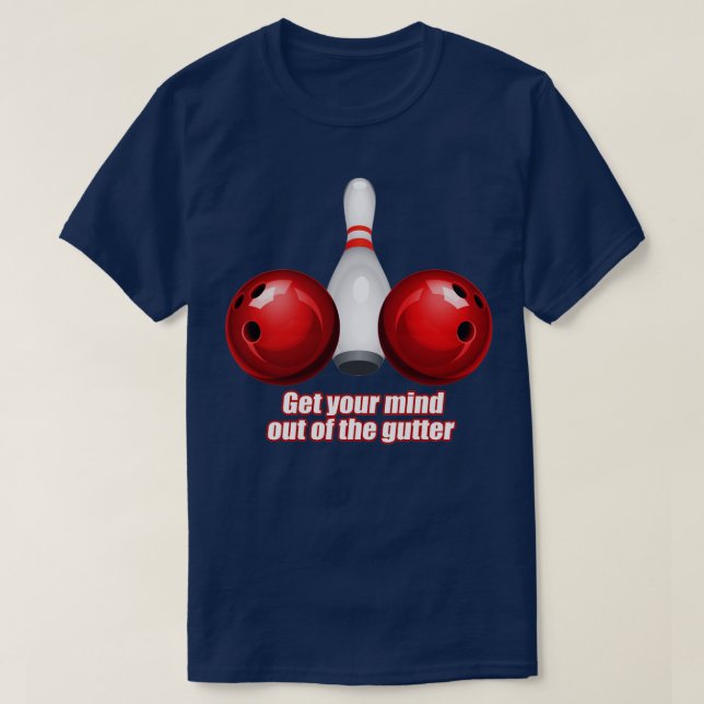 Lustigt slirtande kvinnor kommer ihåg från Gutter T Shirt (Design framsida)