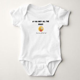 Lustigt slogan baby växer unisex t shirt
