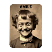 Lustigt "Smile" Magnet