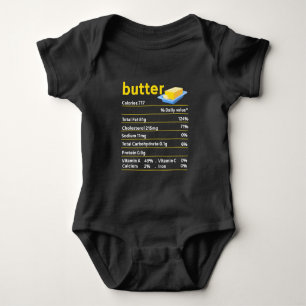 Lustigt smör Näringsmässiga fakta Livsmedel Tjo T Shirt