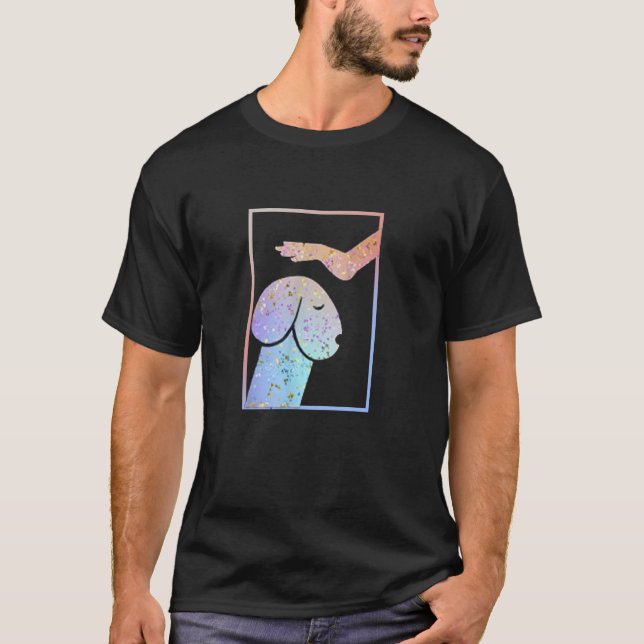 Lustigt smutsigt sinne Hund T Shirt (Framsida)