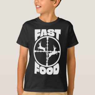 Lustigt snabb jakt på Hjort för jägare Manar B T Shirt