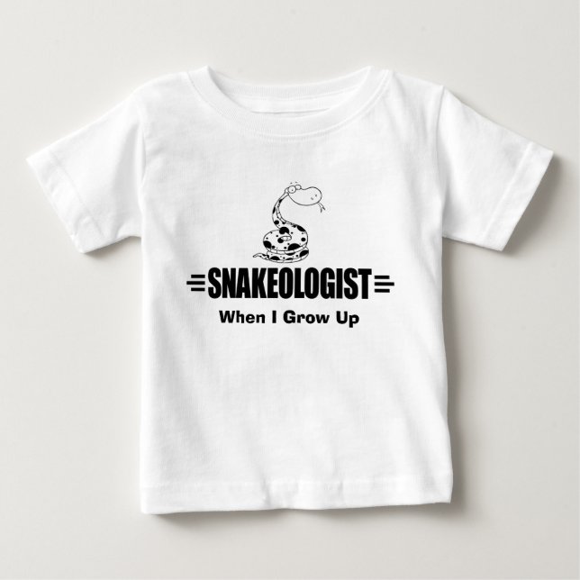 Lustigt snake t-shirt (Framsida)