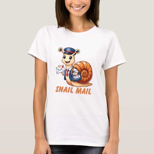 Lustigt snigel e-postt-shirts | SNIGEL ÄLSKARE T Shirt (Framsida)