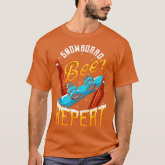 Lustigt snurrbords Beer Upprepa snurrbordning T Shirt