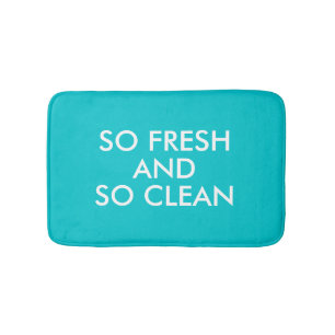 Lustigt So Fresh and So Clean hipster humor citat Badrumsmatta