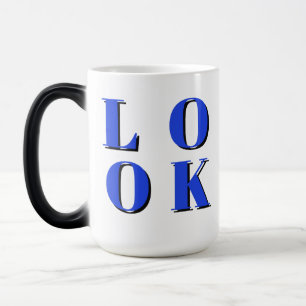 Lustigt social söt coola-design magisk mugg