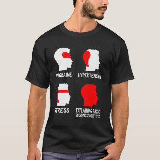 Lustigt socialistiskt huvudvärk Karta T Shirt