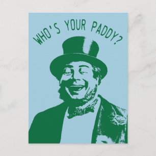 Lustigt som är din Paddy Saint Patricks Day Vykort