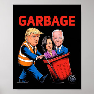 Lustigt Sopor för trumman 2024 - tid att ta ut Poster