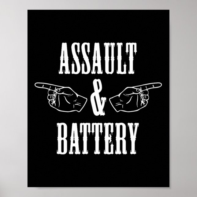 Lustigt soppa för vuxna och batteri poster (Framsidan)