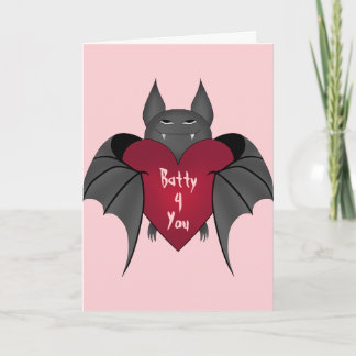 Lustigt söt goth Valentines day-bataljonen åt dig Helgkort
