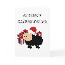 Lustigt söt Santa tecknad får jul