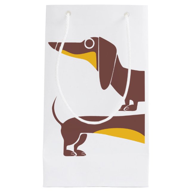 Lustigt sött dachshund för lång hund förälder (Framsidan)