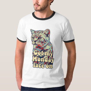 Lustigt, sött kattminne för kattälskare och kattun t shirt