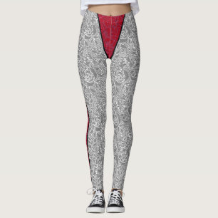 Lustigt sött utskrift Paneler för prydnadsföremål, Leggings