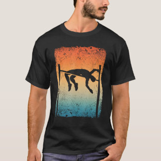 Lustigt spår och Fält högjumpdesign För manar Wom T Shirt