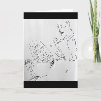 Lustigt sparad från björnattacker efter statistik kort