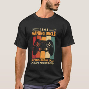 Lustigt spel, morbror Gift Video Game Älskare Fö T Shirt