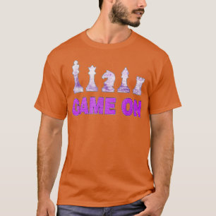 Lustigt spel på Chess Board Game Humor set Player  T Shirt