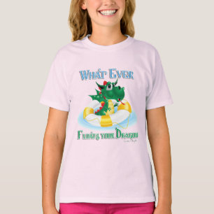 Lustigt Spelar ingen roll Flyter din drake T-shirt