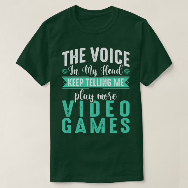 Lustigt spelprogram för videospel t shirt (Design framsida)