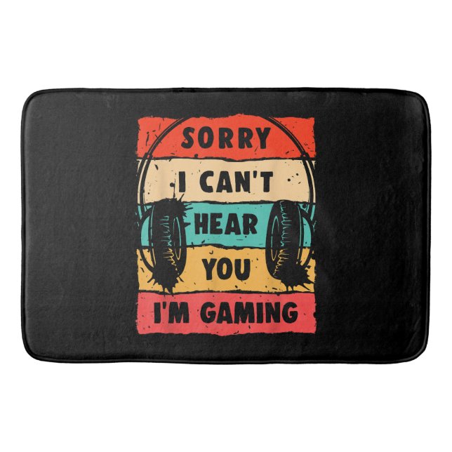 Lustigt spelskirt för Tonåringar Boys Manar Video  Badrumsmatta (Framsidan)