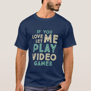 Lustigt spelskjorta T-shirt för spelande Geeks