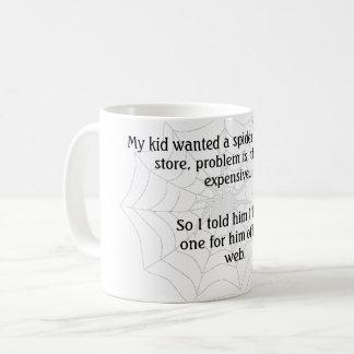 Lustigt Spider Joke Kaffemugg