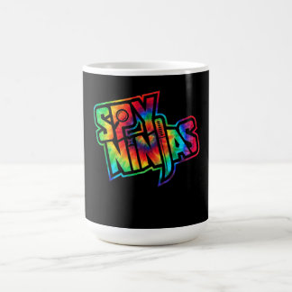 Lustigt Spy-spel Ninjas spelar Vild med Clay Stil Kaffemugg