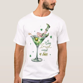 Lustigt St. Patrick's Day - även irländarna behöve T Shirt